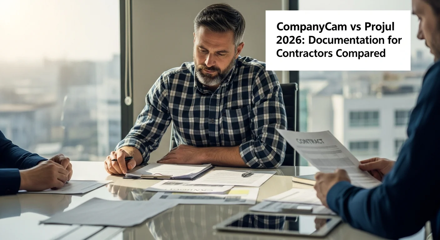 CompanyCam vs Projul comparison for construction photo documentation