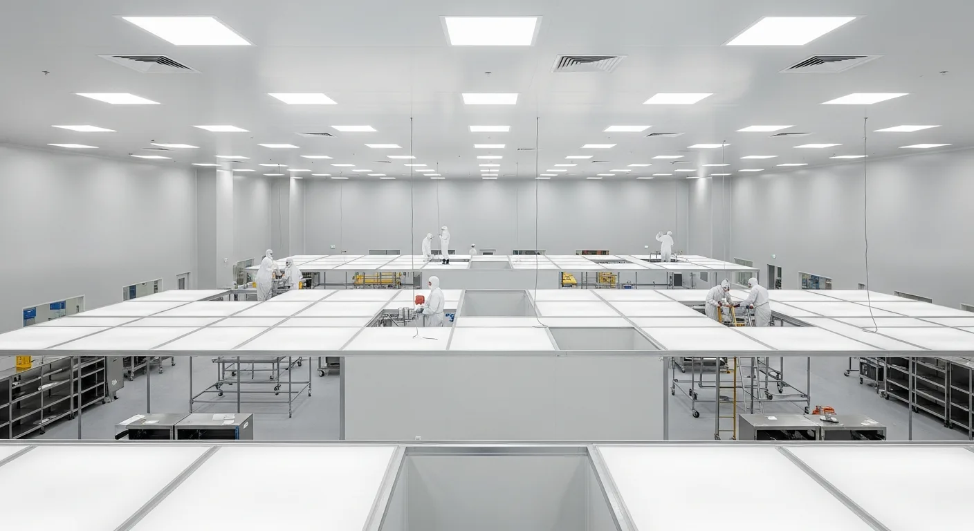 Clean Room and Controlled Environment Construction for Pharmaceutical and Tech Facilities