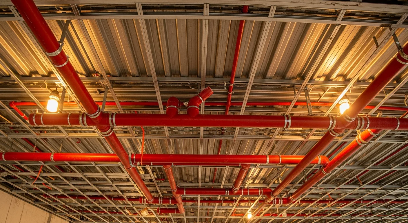 Fire Sprinkler System Installation: Wet vs Dry Systems, Pipe Sizing, and Code Requirements