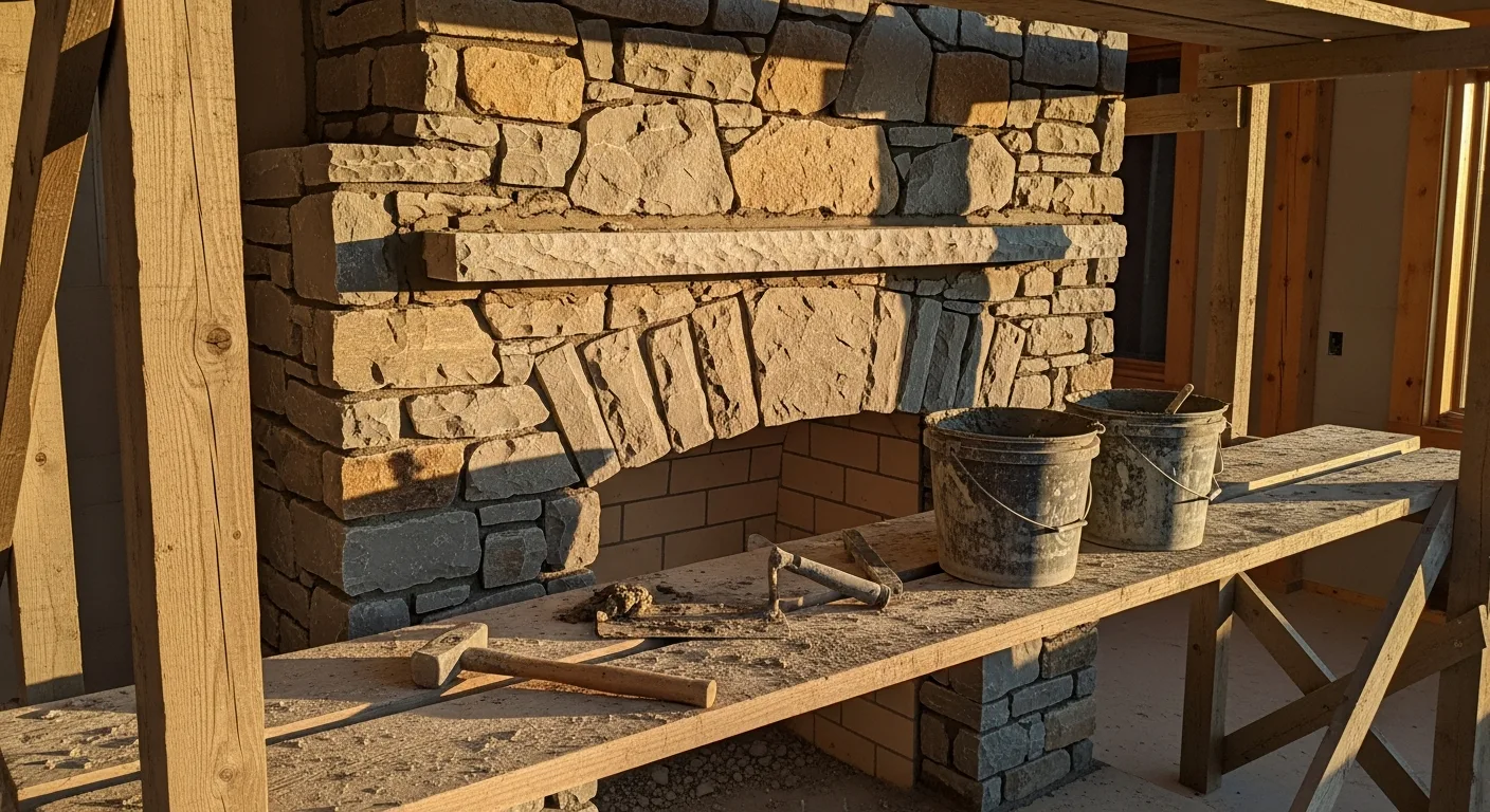 Fireplace and Chimney Construction: Firebox Dimensions, Flue Sizing, Hearth Requirements, and Clearances