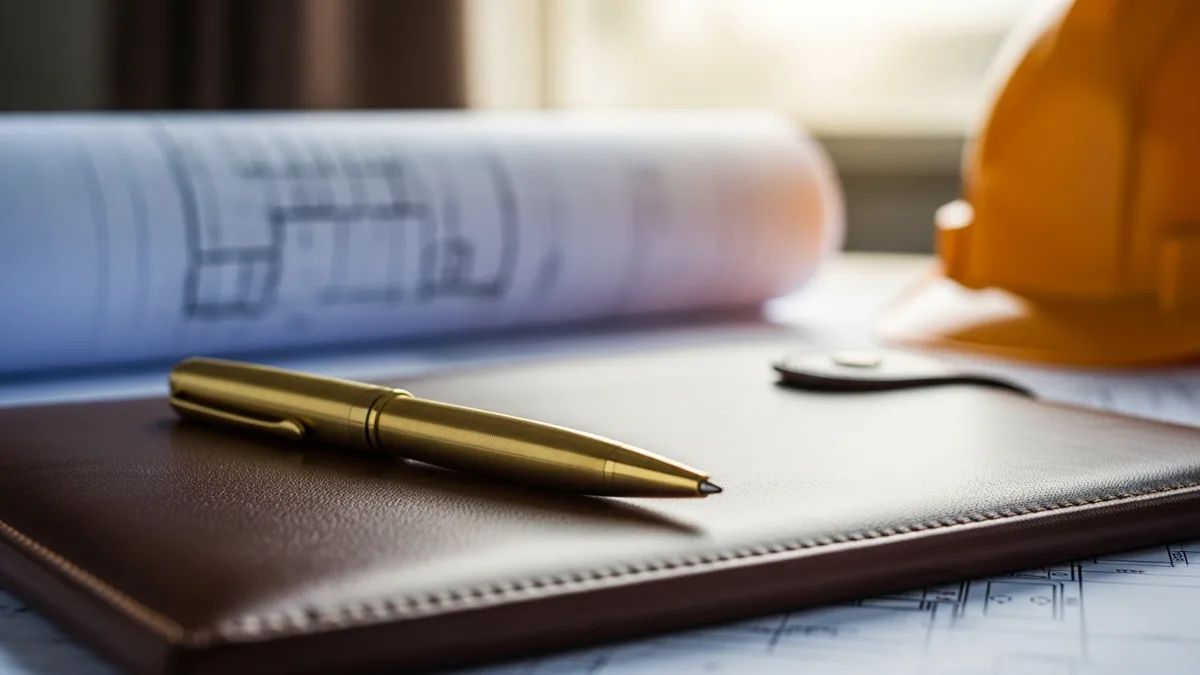 Historic building undergoing preservation and restoration work