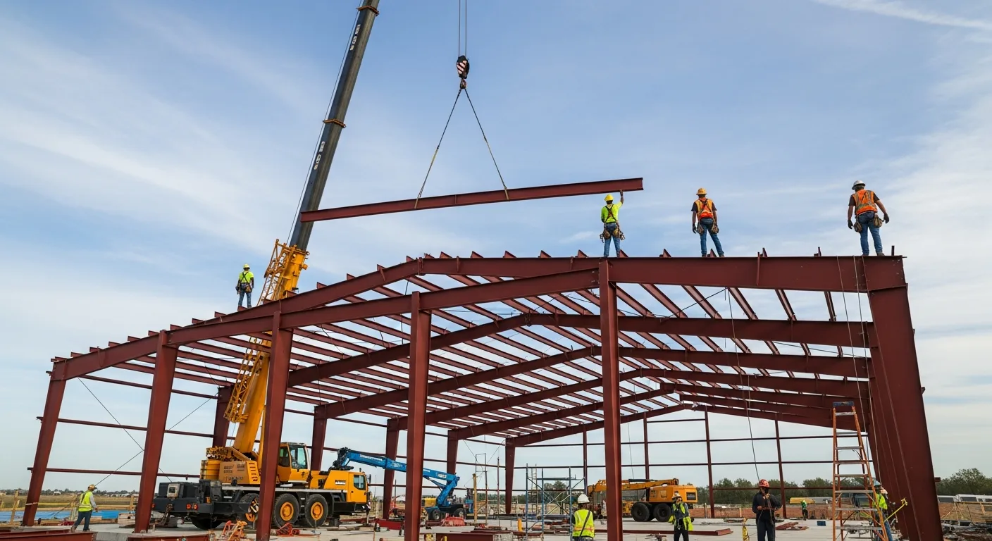 Pre-Engineered Metal Building Erection Guide: Foundation to Finish for Contractors