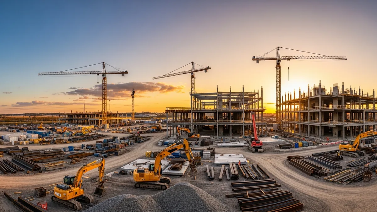Construction Office Setup Organization