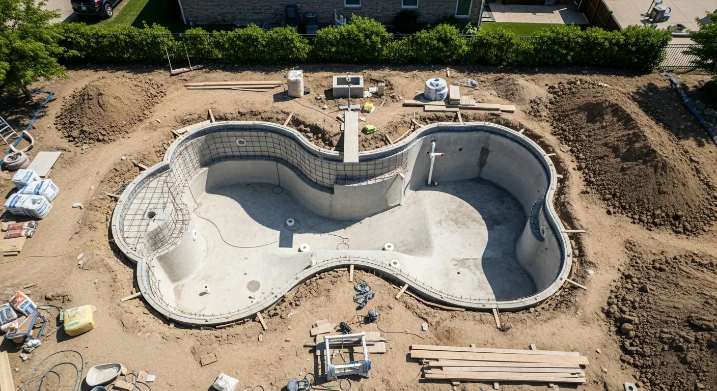 Swimming Pool and Spa Construction: Shotcrete, Plumbing, Electrical, and Deck Finishing