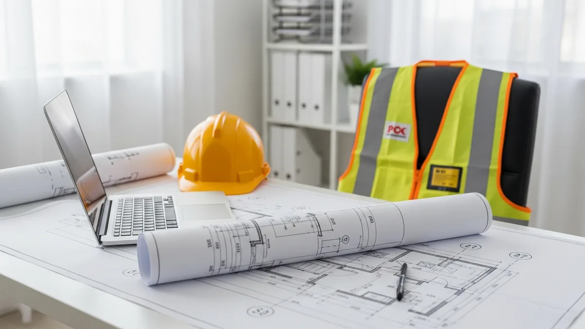 Landscaping contractor and client give a handshake on the job site.