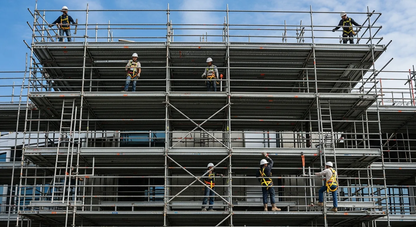 Scaffolding Types and Safety Guide: Frame, Systems, Mast Climbing, and Suspended Scaffolding