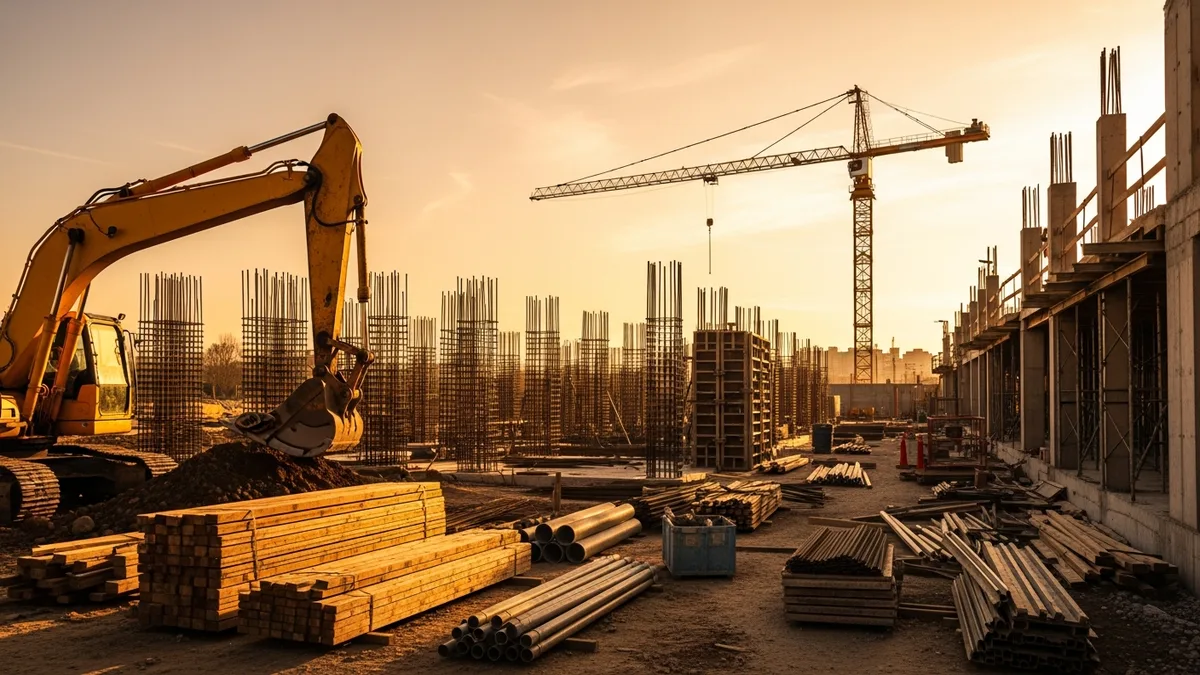 Stair and railing installation on a residential construction project