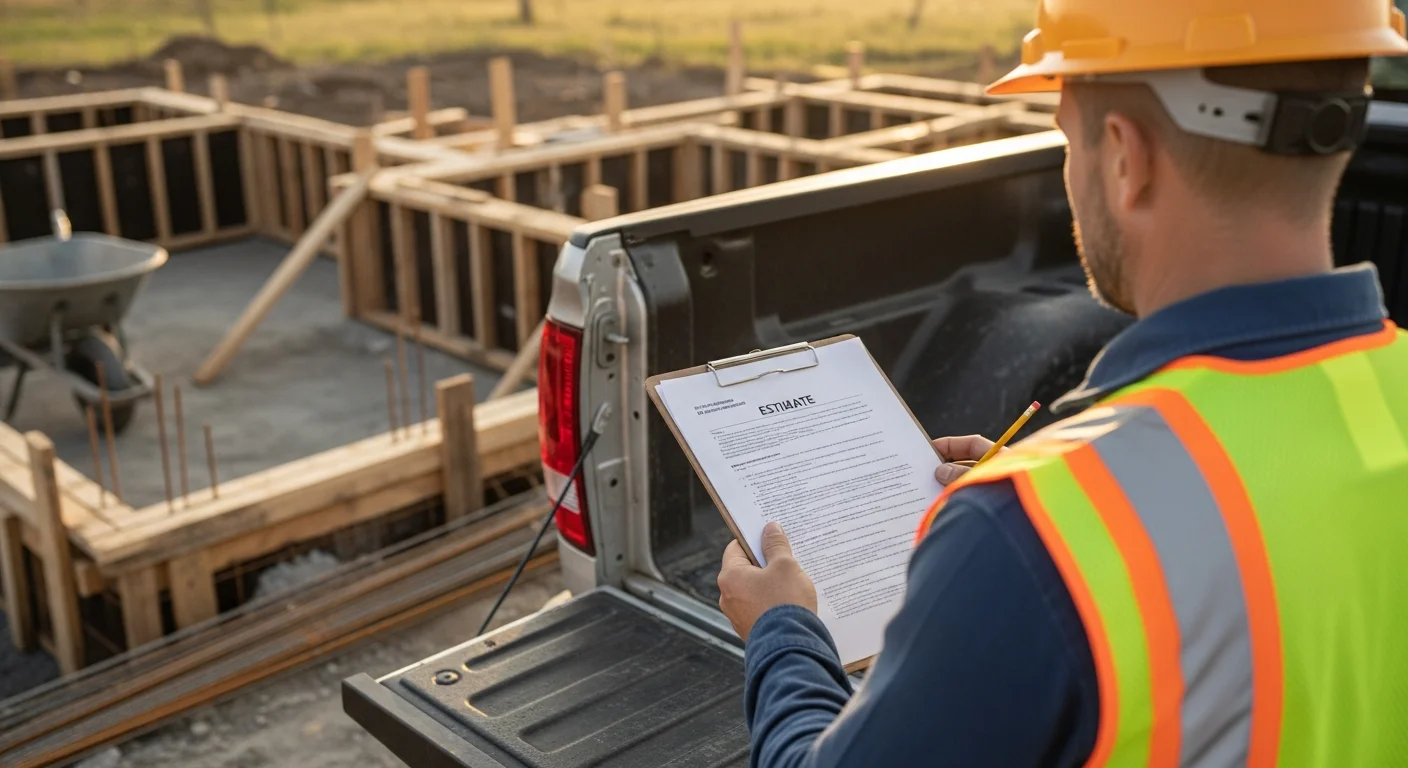 Free Concrete Estimate Templates