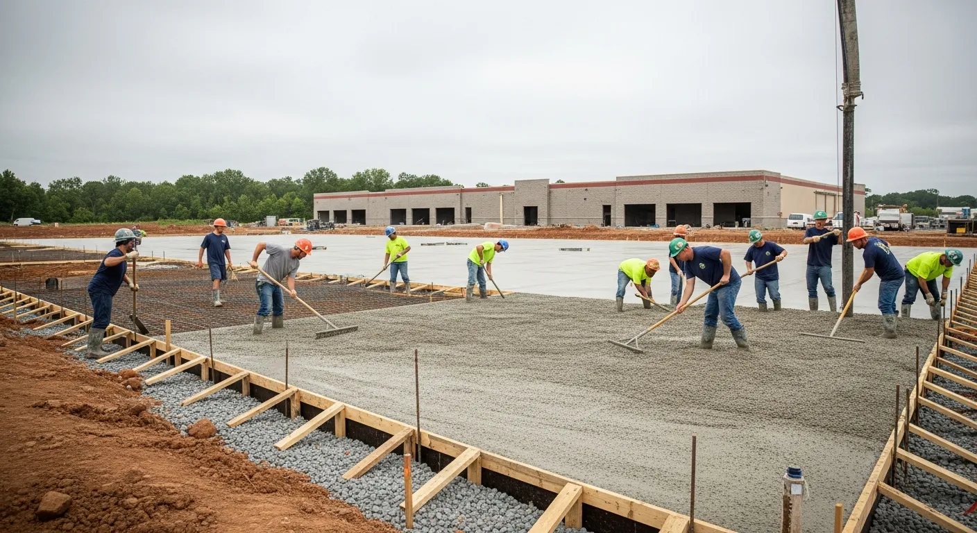 Electrician working on a circuit breaker panel.