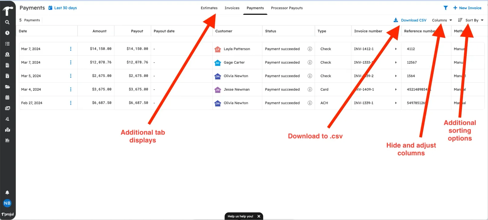 Updated Payment Center