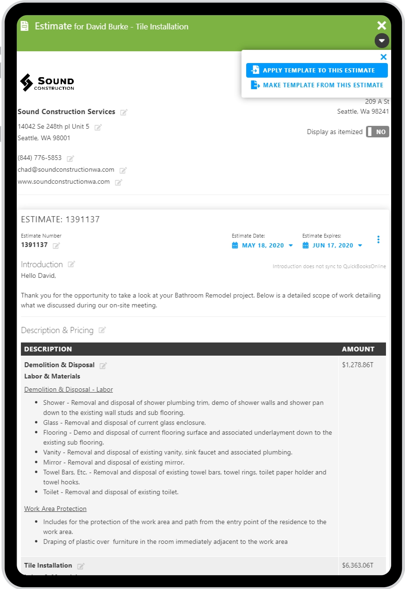 Clone Projects Estimates and Tasks with Projul