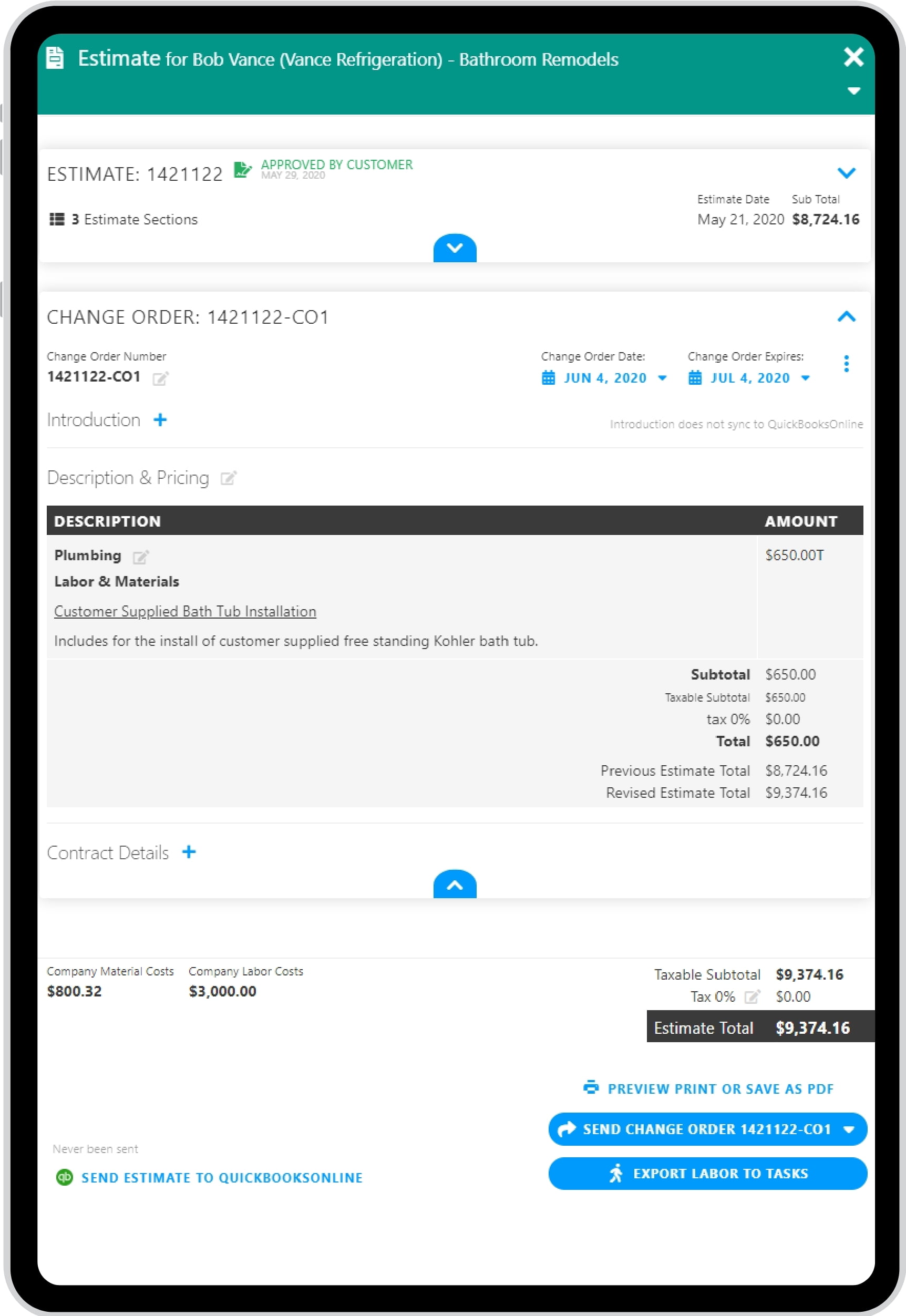 Ensure Profitability With Change Orders in Projul