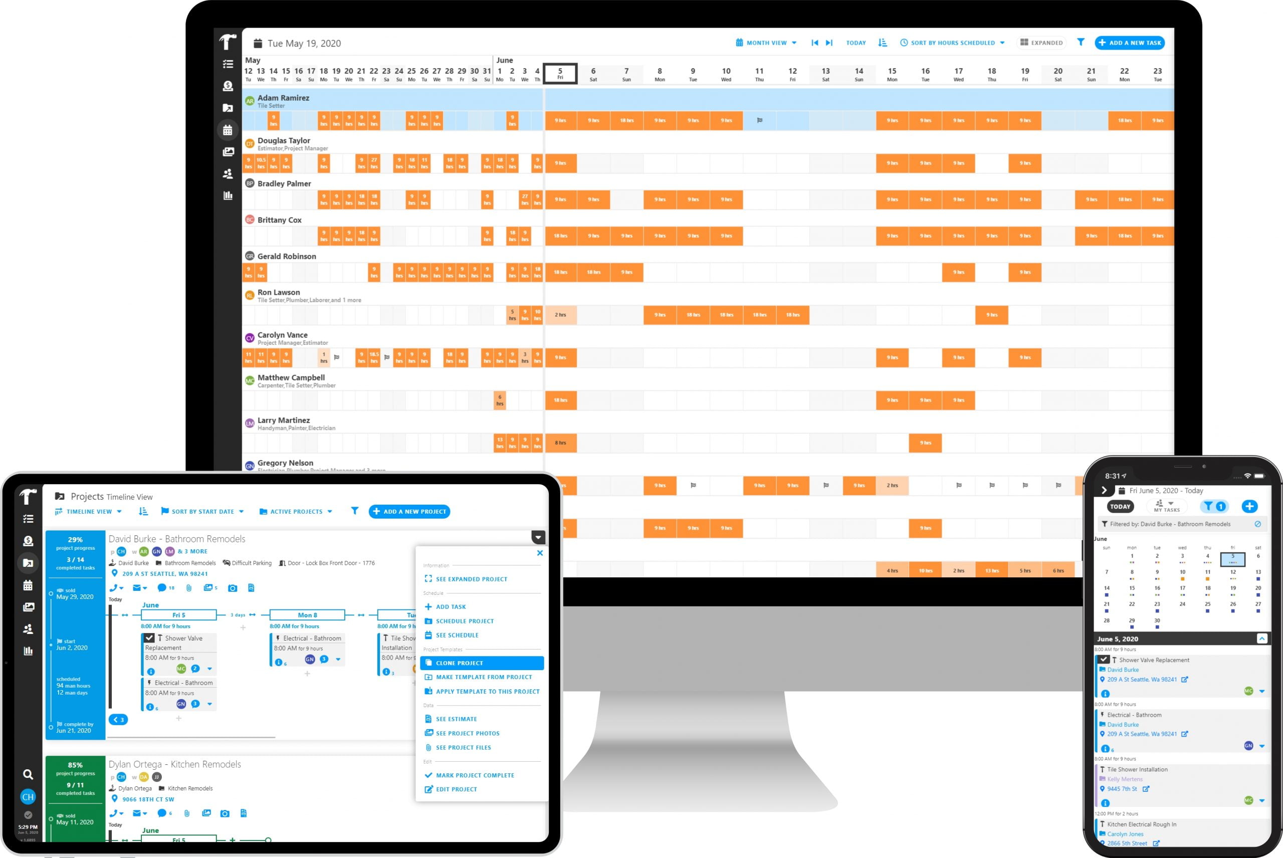 Powerful Construction Scheduling with Projul