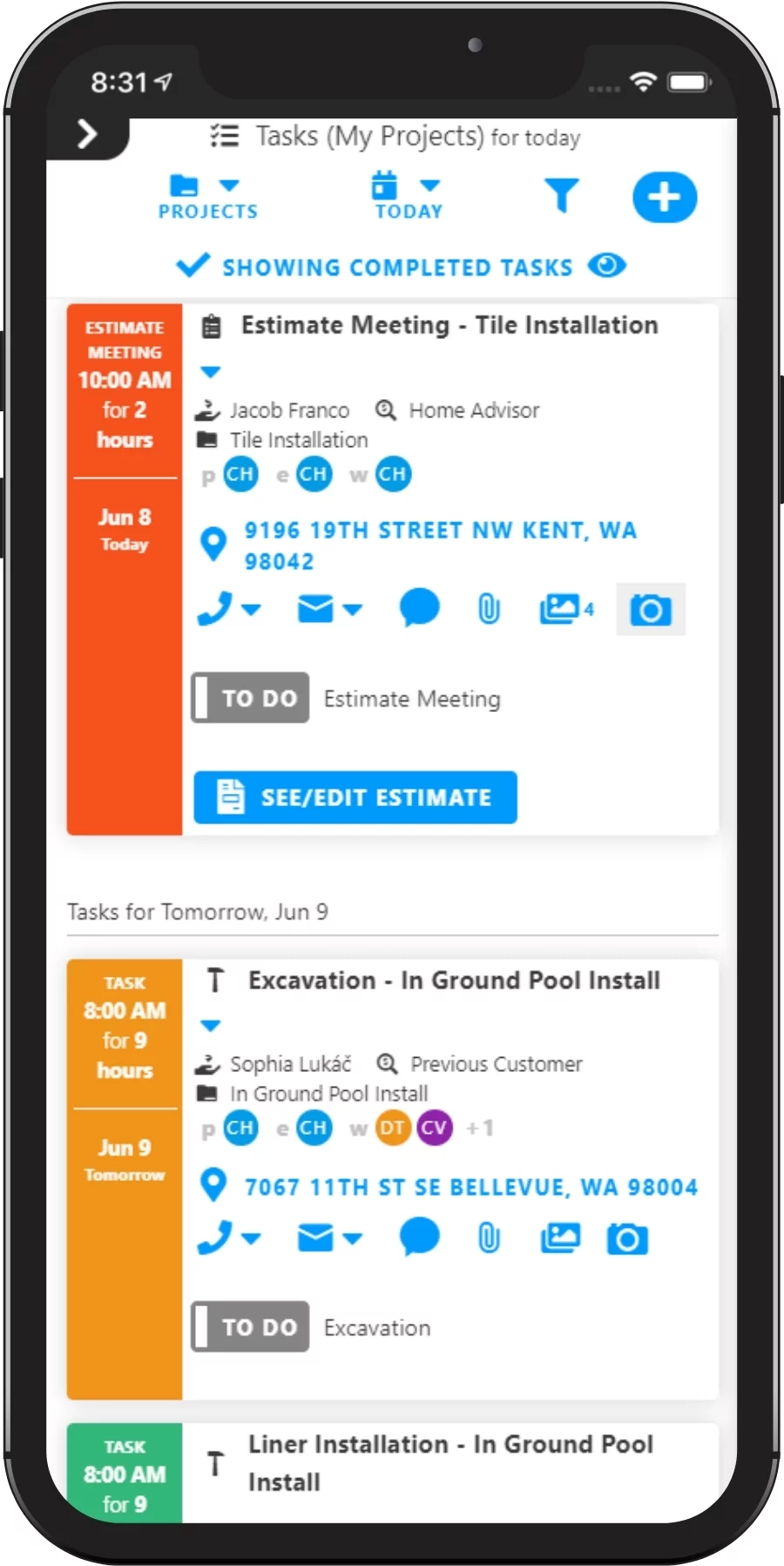 Photos and Storage Mobile Image 3 Photos and Storage with Projul