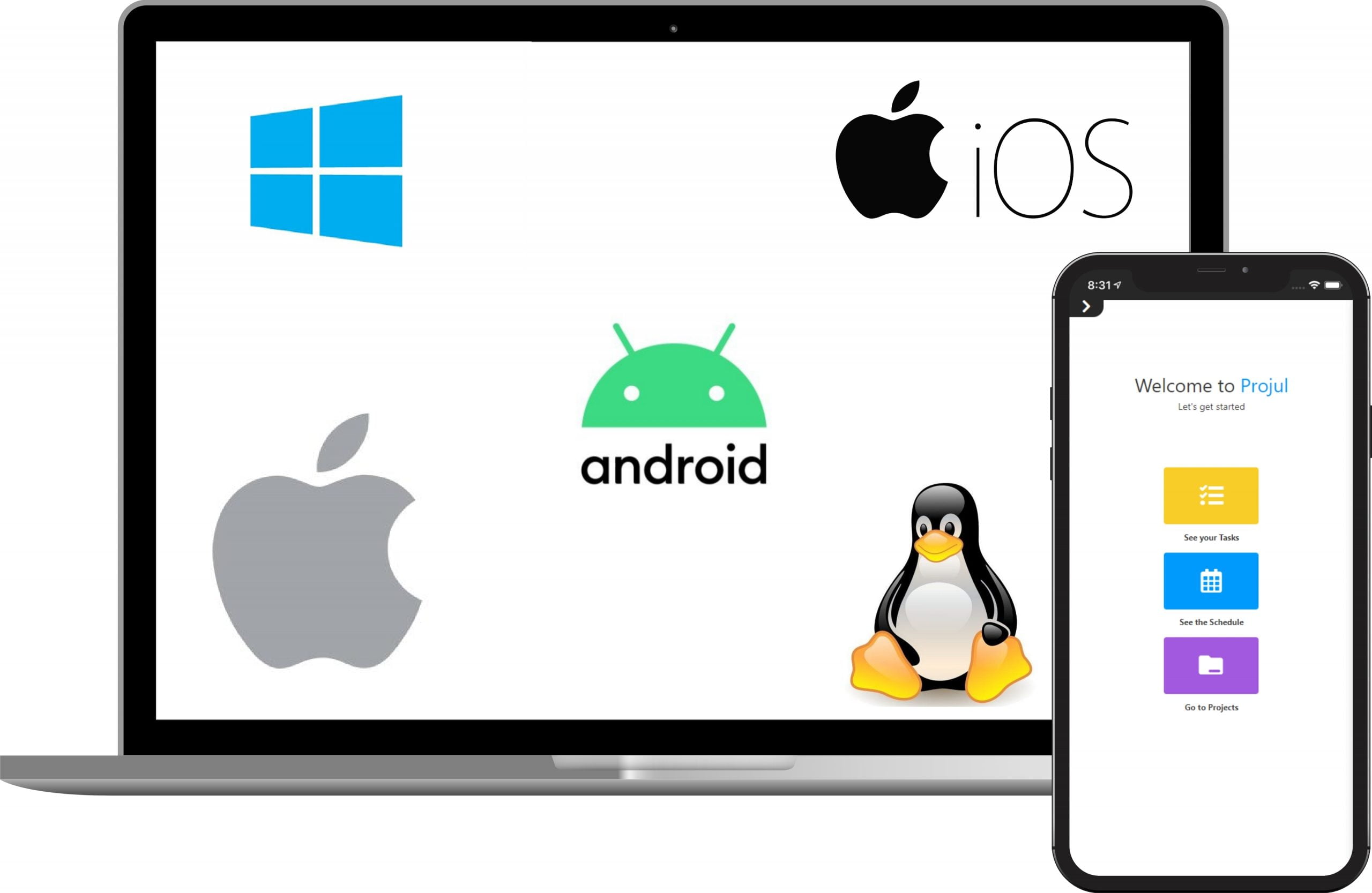 iOS and Android Apps Multi Platform with Projul