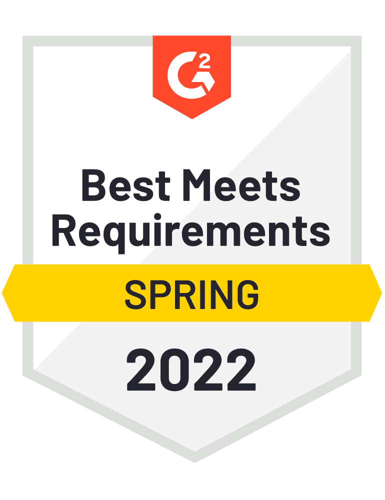 G2 Meets Requirements