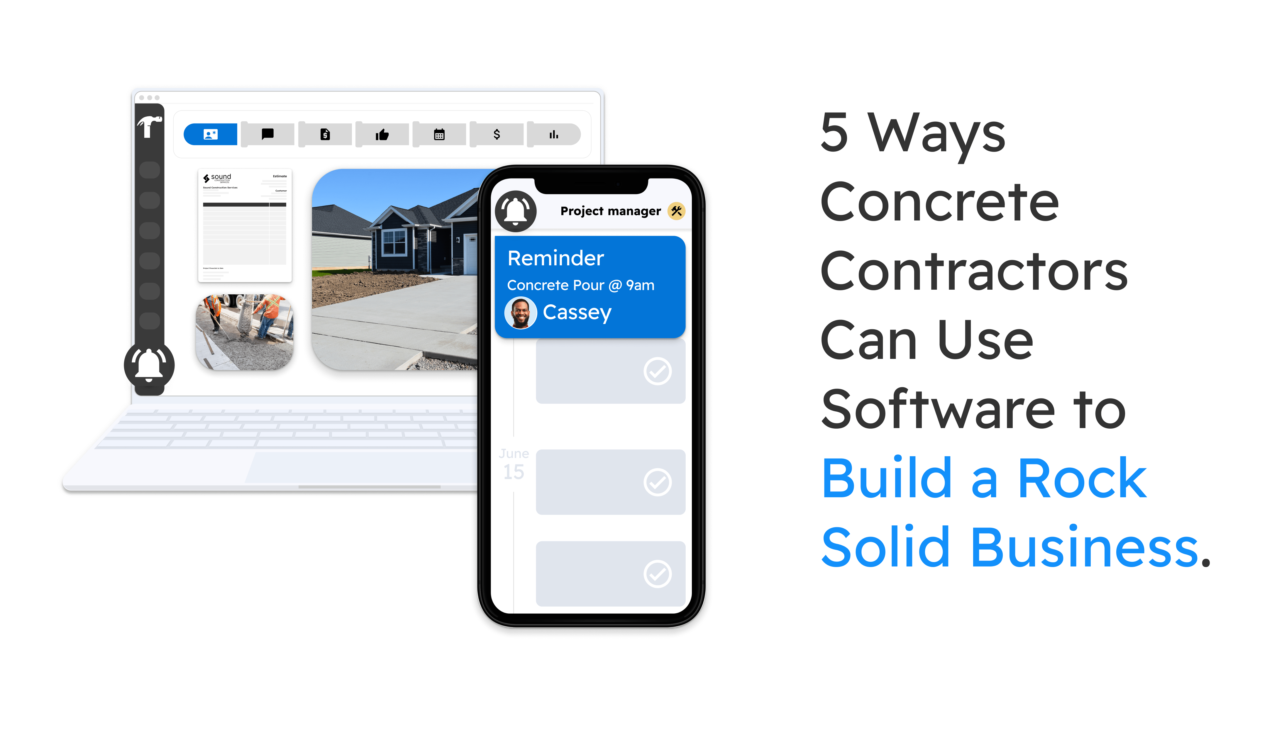 Concrete Contractor Software, 5 ways to Build Your Business Projul