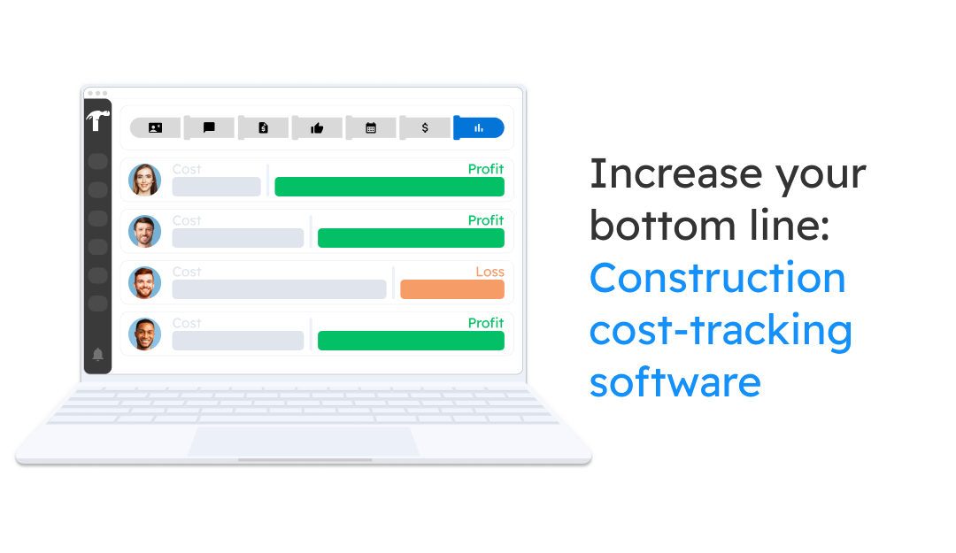 construction cost tracking software | projul profitability example