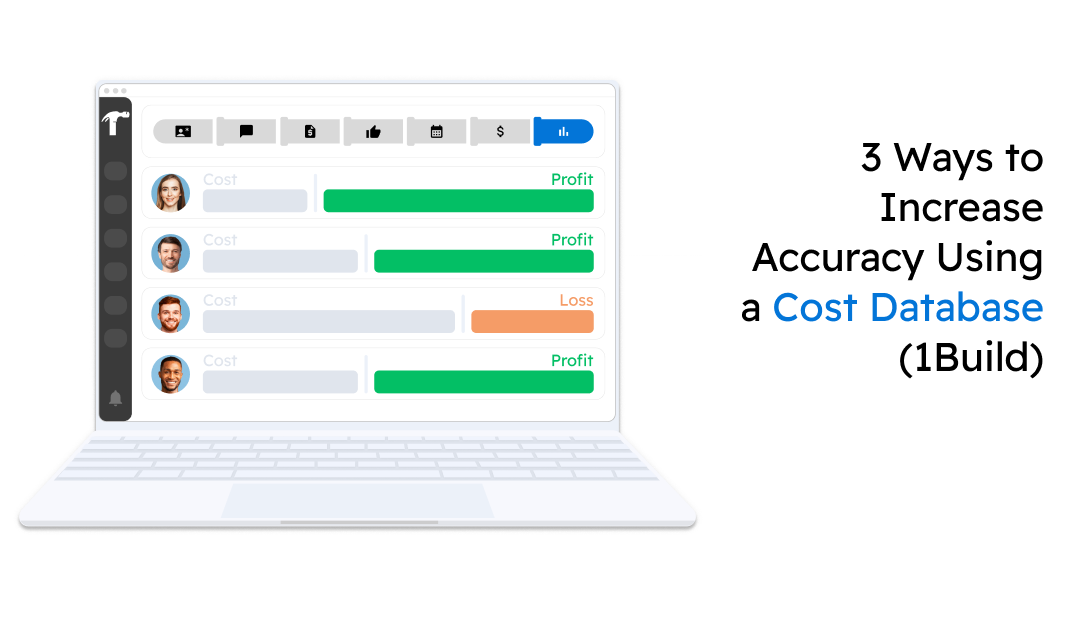 3 Ways to Increase Accuracy Using a Cost Database (1Build)