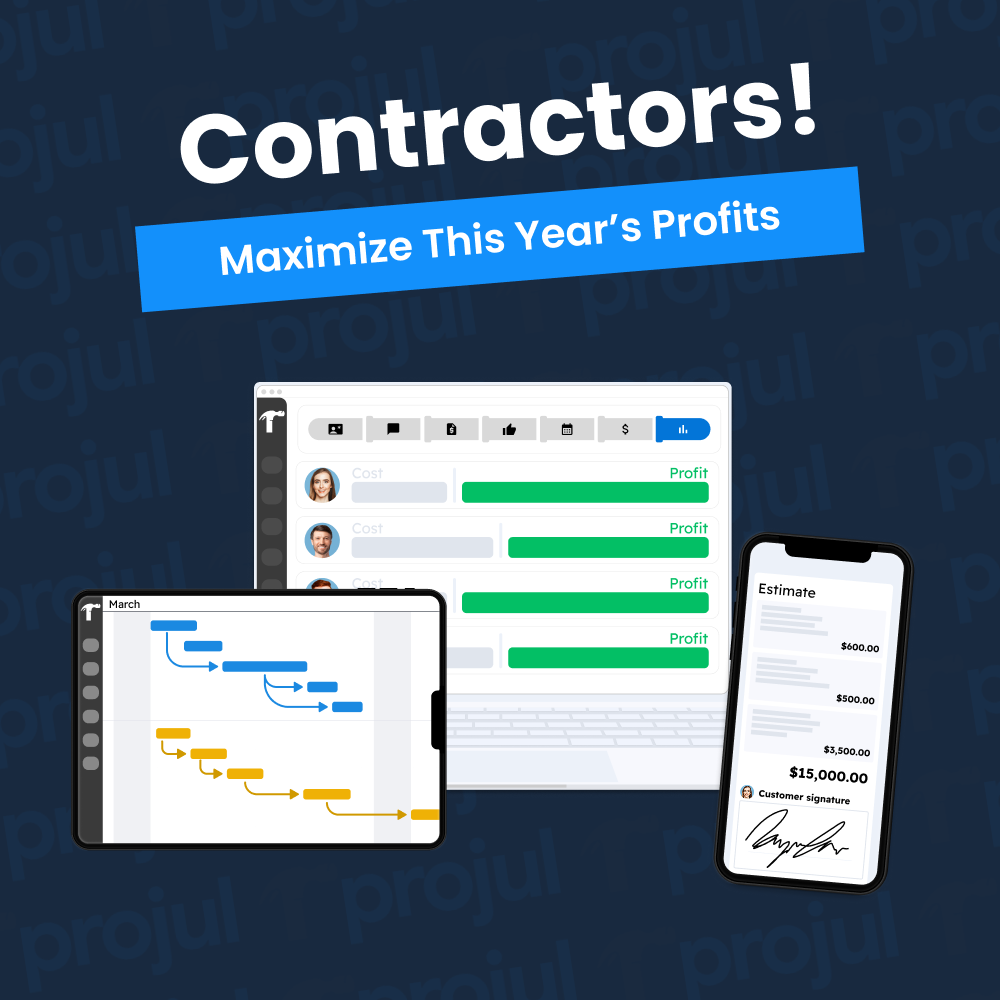 Profits - Product 1 - Square 3 Bathroom Remodeling Software